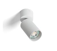 LEDKIA Plafonnier Aluminium Aritz 1 Spot Blanc