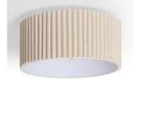 LEDKIA Plafonnier Lin Linen Beige ø46 cm