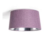 LEDKIA Plafonnier Tissu Nelinha Violet