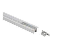 LEDKIA Profilé Aluminium Encastré pour Plafond avec Clips pour Rubans LED j