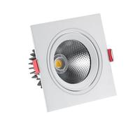 LEDKIA Spot Downlight LED 15W Carré Madison Coupe Ø 95 mm 4000K Blanc neutr