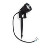 LEDKIA Spot Extérieur GU10 Aluminium avec Piquet Simba Noir