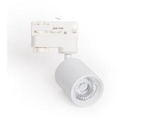 LEDKIA Spot LED sur Rail Triphasé 10W Dimmable Mallet Blanc 4000K Blanc neu