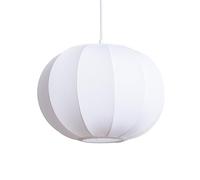LEDKIA Suspension Tissu Taupiri Blanc
