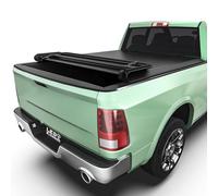 LEDKINGDOMUS Housse de lit souple à quatre volets pour Dodge Ram 1500 2009-2025 (y compris classique et nouveau) | Lit de 1,7 m (170,2 cm) sans boîte de Ram