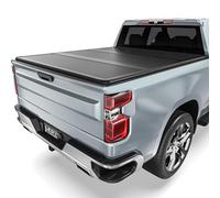 LEDKINGDOMUS Housse rigide et pliable pour tonneau de camion Chevy Silverado 1500/GMC Sierra 1500 New Body Style 2019-2025 Lit de 1,8 m sans hayon arrière multi-flexible