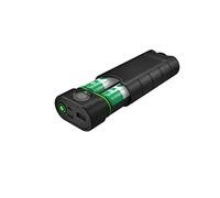 Ledlenser Batterie portative d'extérieur Powerbank Flex10 USB-C chargeur, 2 batteries amovibles lithium de type 21700, temps de charge court, boîtier solide, protection IP65 contre la poussière