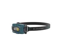 Ledlenser HF4R Core Lampe frontale rechargeable LED 500lm, 5 modes, autonomie jusqu'à 35h, mise au point réglable, légère 72g, USB C, étanche IP68, lampe frontale pour camping, promenade avec chien