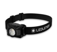 Ledlenser HF4R, Lampe frontale rechargeable LED, 650lm, Portée 130m, IP67 | Deux sources d'alimentation, 45h d'autonomie, USB-C, Lumière rouge, Couleur noir, Pour le camping, la randonnée, le travail