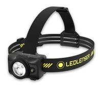 Ledlenser HF7R Pro, Lampe frontale rechargeable 1200lm IP67, Support casque | Lampe frontale de travail, 60h d’autonomie, 210m de portée, USB-C, Lumière rouge, 134g, Pour mécaniciens et plombiers