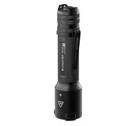 Ledlenser Lampe torche tactique TAC6R 2000 lm rechargeable USB-C 6 modes portée 370 m Noir