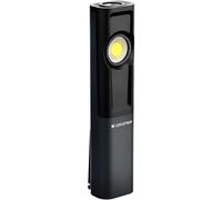 Ledlenser Lampe de Travail LED iW7R, Rechargeable, IP54, 600 lumens, Mode Flood Spot, Support Flexible, Pied à Aimant, mécanisme de basculement, Station de Charge, Travail Artisan