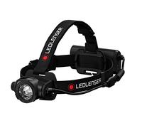 Ledlenser Lampe Frontale LED H15R Core 2500 Lumens Rechargeable Batterie Lithium Eanche IP67 Variable en Continu Constant Light Portée de 250m Câble de Charge USB Aimanté, Noir