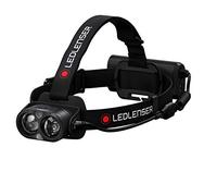 Ledlenser Lampe Frontale LED H19R Core, 3500 lumens, Rechargeable Batterie Lithium, lumière Rouge, étanche IP67, Constant Light, portée de 300m, Fusion Light, câble de Charge USB aimanté