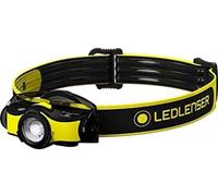 Lampe frontale à LED rechargeable LEDlenser noir/jaune 400lm