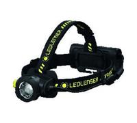 LED LENSER H15RW - Lampe frontale à LED H15R Work, 2 500 lm, noire, batterie lithiu