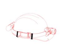 Ledlenser Ledlenser Support de casque 502313 plastique 15 x 10 x 42 mm Quantité:1