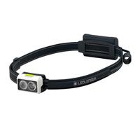 Ledlenser NEO3 Lampe frontale de course, 400lm, Piles AAA, 97g, 20h, IP54 | LED, portée 80 m, feu arrière rouge clignotant, bandeau réfléchissant, idéale pour le trail et le running