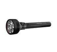 Ledlenser P21R Lampe torche, 12000lm, 1100m portée, USB-C, étanche IP68 | Mise au point réglable, 1 250 g, jusqu'à 25 h d'autonomie, sélection simple des modes, 8 modes, idéale pour les urgences