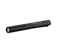 Ledlenser Lampe de poche P4 – LED 180 lm, portée 90 m, IP54, 23 h, compacte, légère, avec clip