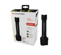 Ledlenser P6R Work Lampe torche rechargeable, 850lm, 230m, étanche IP68 | Mise au point réglable, 187g, 45h d'autonomie, protection en caoutchouc, IRC élevé, idéale plombiers, électriciens | 2020