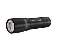 Ledlenser P7 Lampe torche LED, 650lm, 400m portée, Piles AAA, IP54, 30h | Portée 400 m, mise au point réglable, 175 g, 3 modes, idéale pour les promenades nocturnes, la randonnée et le camping