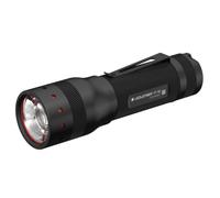 Ledlenser P7 SE Lampe torche, 500lm, Piles AAA, 320m portée, IP54, 25h | Mise au point réglable, 3 modes d'éclairage, 175 g, étui de ceinture, pour la randonnée, le camping