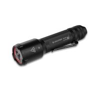 Ledlenser Lampe torche tactique TAC6R 2000 lm rechargeable USB-C 6 modes portée 370 m Noir