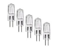 LEDLOCLB Ampoules Halogènes GY6.35 AC DC 12V 2800K100W,GY6.35 Base Pièces De Rechange Pour Lampes,5 Pièces,2800K-12V,100W
