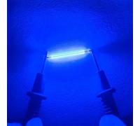 LEDLOCLB Led Filament Flexible 10 Pièces De Filament Led Cob 18.8Mm 29Mm 38Mm 54Mm 68Mm, Pièces D'Ampoule Edison Dc 3V 12V 57V, Pièces De Diode À Incandescence,Blue,29Mm Dc3V 10 Pièces