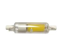 LEDLOCLB R7S LED Bulb,78 mm,2700K,dimmable LED bulb,replaces halogen bulbs, flicker-free,360° beam angle,suitable for home lighting(Warm White 2700K/110V 15W 1pcs)