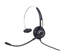 LEDLUX 1 Pièce Casque Monoaural Avec USB Microphone Professionnel Écouteur Pour PC Portable Entreprise Bureau Call Center Skype Utilisation D'affaires