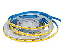 LEDLUX Bobine LED COB 5 mètres, bande LED COB 24V,10W/M 120LM/W 1200LM/M, blanc chaud 2700K, CRI>90 IP20, découpable tous les 5 cm (4000 K)