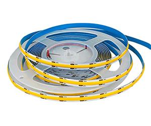 LEDLUX Bobine LED COB 5 mètres, bande LED COB 24V,10W/M 120LM/W 1200LM/M, blanc chaud 2700K, CRI>90 IP20, découpable tous les 5 cm (4000 K)