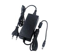 LEDLUX CV7247 Transformateur d'alimentation 24 V 2,5 A 60 W avec prise de prise maison AC220 V à DC 24 V IP44, noir