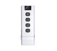 LEDLUX SH1909, Télécommande RF 433 MHz, 9 Canaux pour Contrôler Volets Roulants Électriques Porte Support Inclus