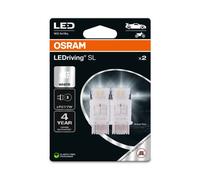 Osram LEDriving SL, ≜ P27/7W, White 6000K, Double Blister (2 lamps), LED Retrofit, offroad use only