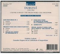 Ledroit, Frederic - Durufle: Organ Works