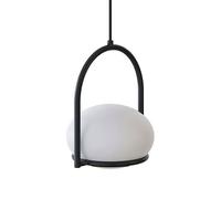Leds-C4 Coco Single Suspension, Noire/Blanche