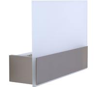 Leds-C4 - Ledsc4 Applique Flat Led 8w Blanc Chaud - 3000k Nickel Satiné 556lm