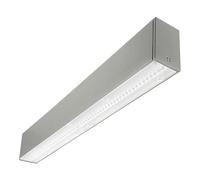 Leds-C4 - Ledsc4 Plafonnier Infinite Led Lens 29w Blanc Neutre - 4000k Cri 80 Gris Ip40 4348lm