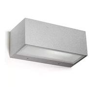 LedsC4 Applique Ip66 Nemesis Aluminium 90 * 220Mm E27 15W Gris