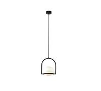 LedsC4 Lampe à Suspension Coco Single E14 9W Noir