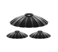 ledscom.de 3 pièces Abat-jour, noir, 245mm Ø