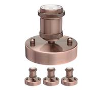 ledscom.de 4 pièces plafonnier/douille de lampe RETRA, bronze mat, 1x E27 max. 60W