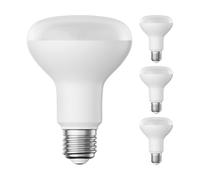 ledscom.de 4x E27 Ampoule LED, R80, blanc chaud (2700 K), 10 W, 935lm, mate
