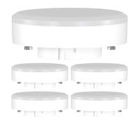 ledscom.de 5 ampoules LED GX53, blanches (4100 K), 10,9 W, 1212lm, 115°, mates