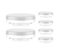ledscom.de 6 ampoules LED GX53, blanches (4000 K), 6,4 W, 560lm, 97°, mates