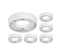 ledscom.de 6 pièces plafonnier/douille de lampe INEL, blanc, 1x GX53 max. 25W