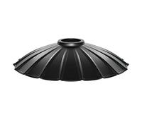 ledscom.de Abat-jour, noir, 245mm Ø